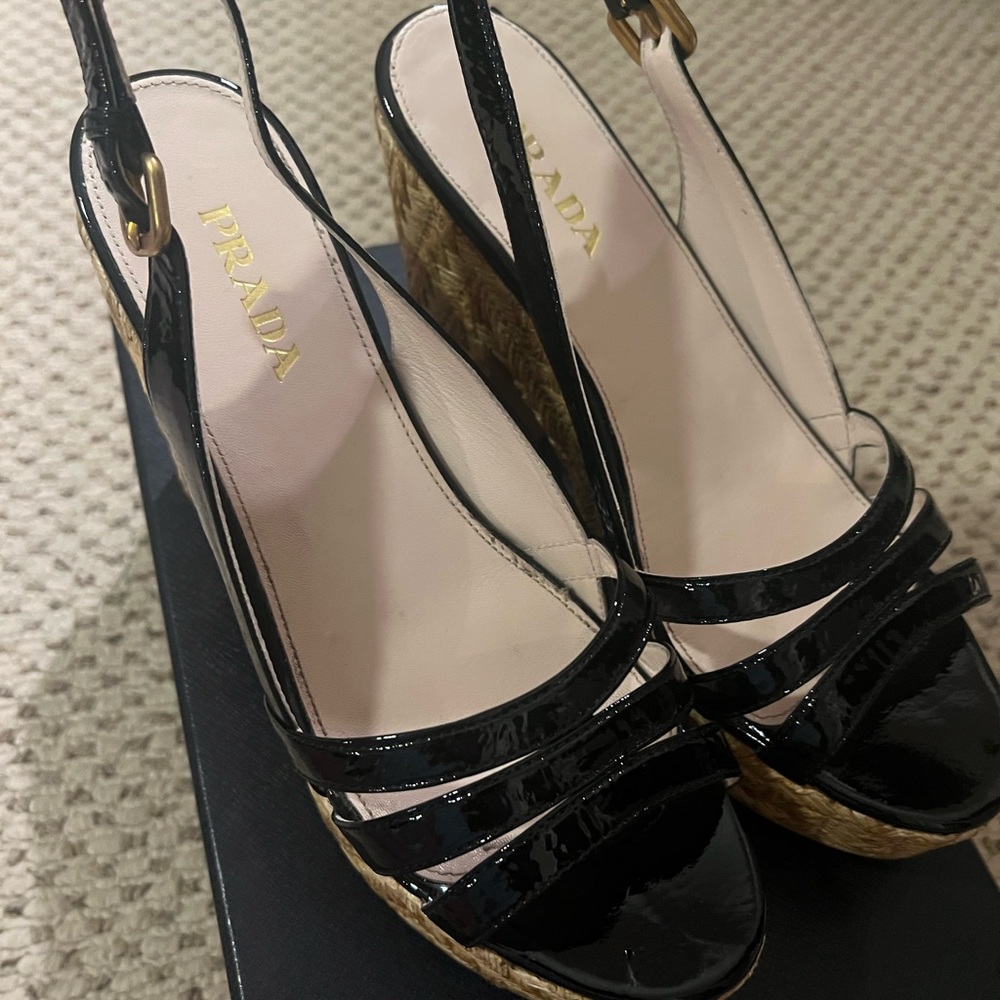 Prada Wedge Sandal - Picture 7 of 7